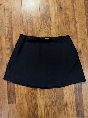 Abercrombie YPB Black Women's Athletic Skort